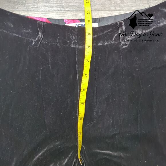 Acorn Silk Blend Velour Pants Size 4 - Picture 4 of 6